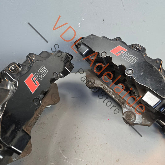 8T0615107 8T0615108 Audi R8 RS4 RS5 8 Piston Front Brake Caliper Pair for 365 x 34mm rotor 8T0615107 8T0615108