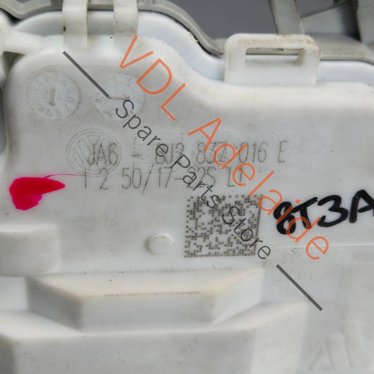 8J2837016E 8J2837016C Audi A5 RS5 Right Side Door Lock Module 8J2837016E