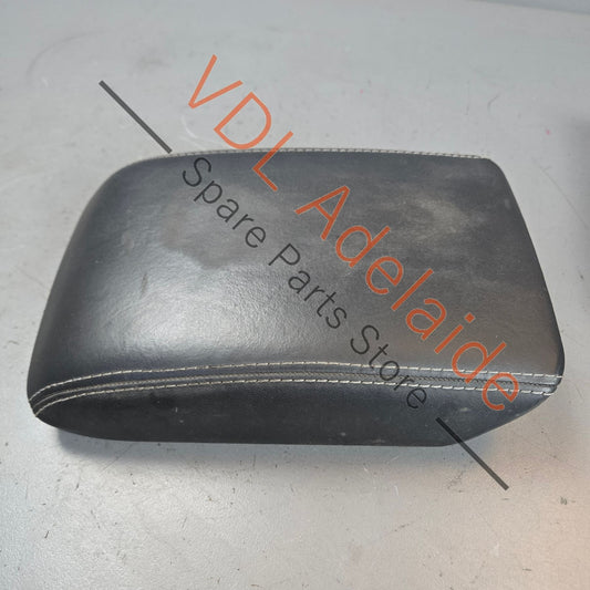 8K0864207HWJC 8K0864207H Audi RS5 Centre Middle Arm Rest 8K0864207H WJC Black Leather Grey Stitch