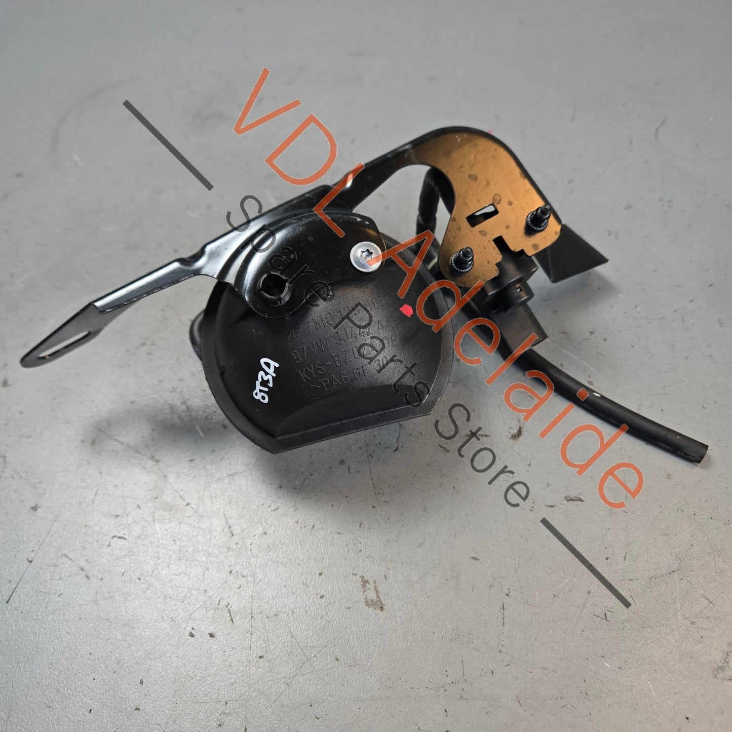 037906283D 7M0129808 Audi RS5 Vacuum Damper & Solenoid for Rear Muffler Valve 037906283D 7M0129808