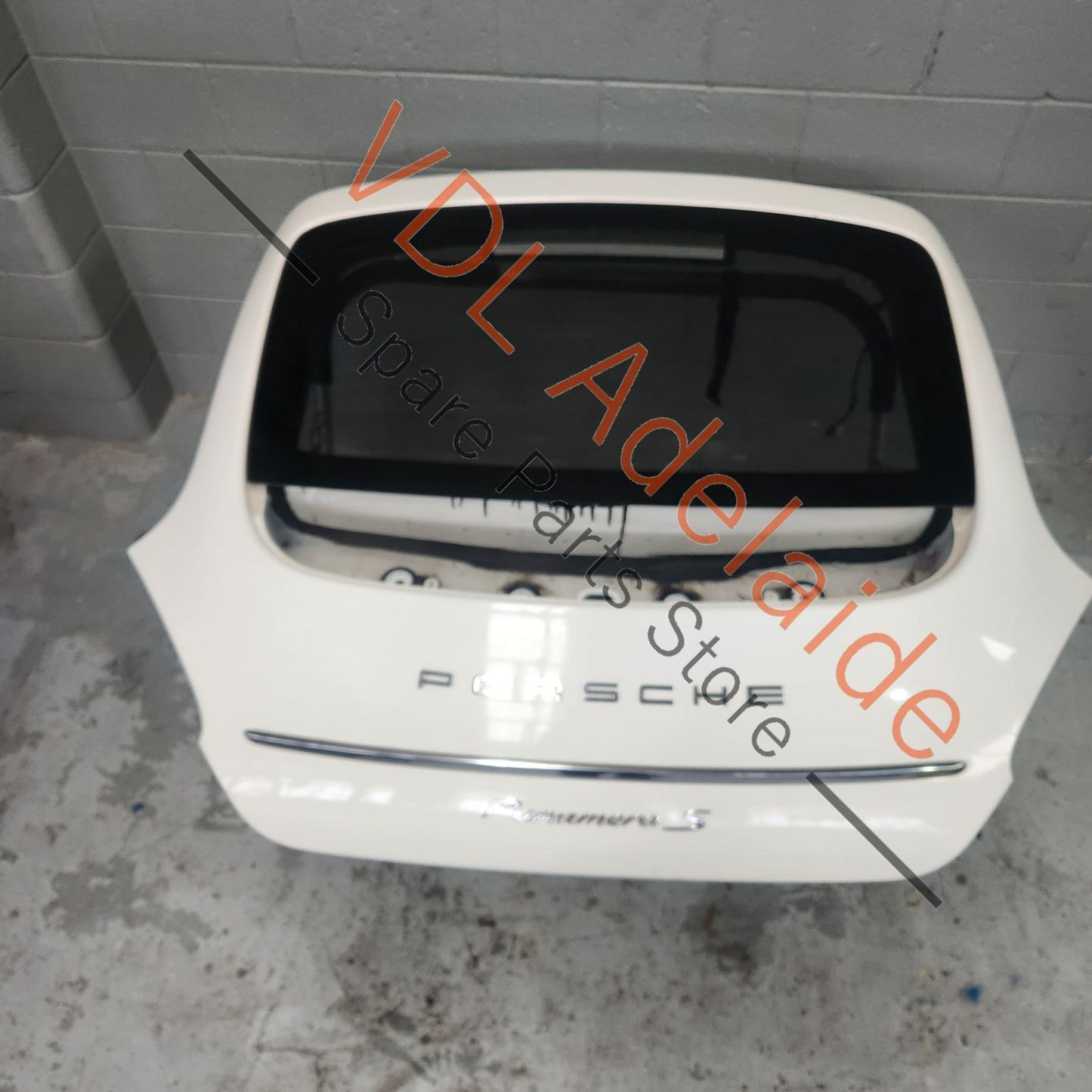 97051201114GRV Porsche Panamera 970 Rear Boot Hatch Panel Trunk Lid 97051201114GRV 97051201114 Carrara White B9A / B4