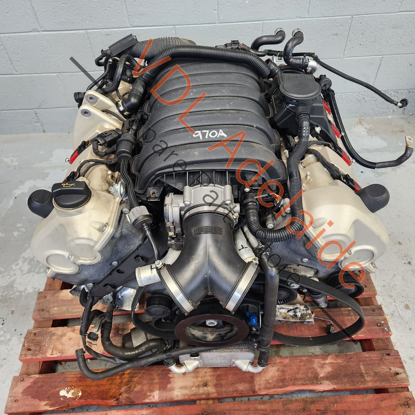 948100920AX 94810092012 Porsche Panamera 970 4.8L V8 Engine Motor 294Kw M4820