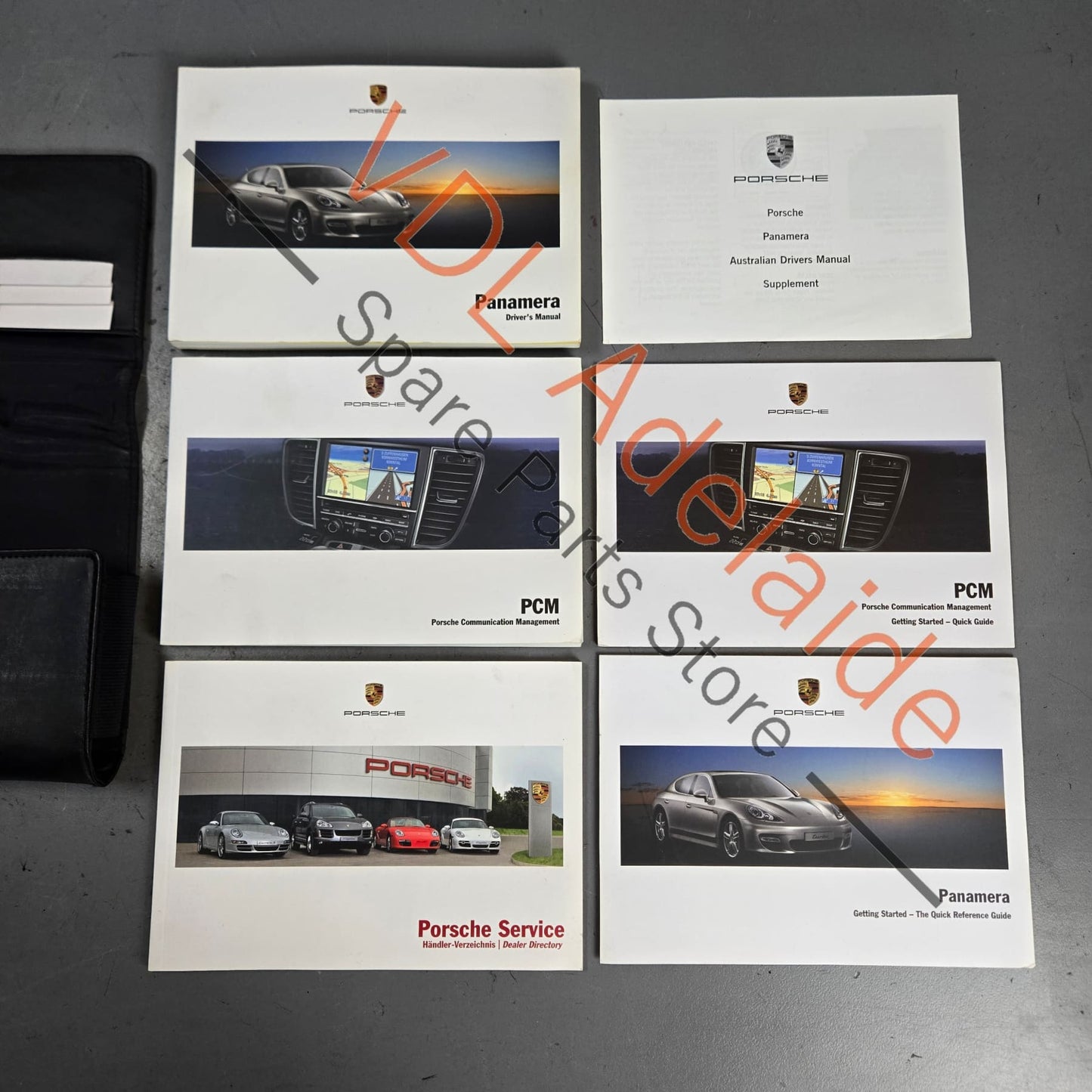 Porsche Panamera 970 Set of Owners Books Manuals