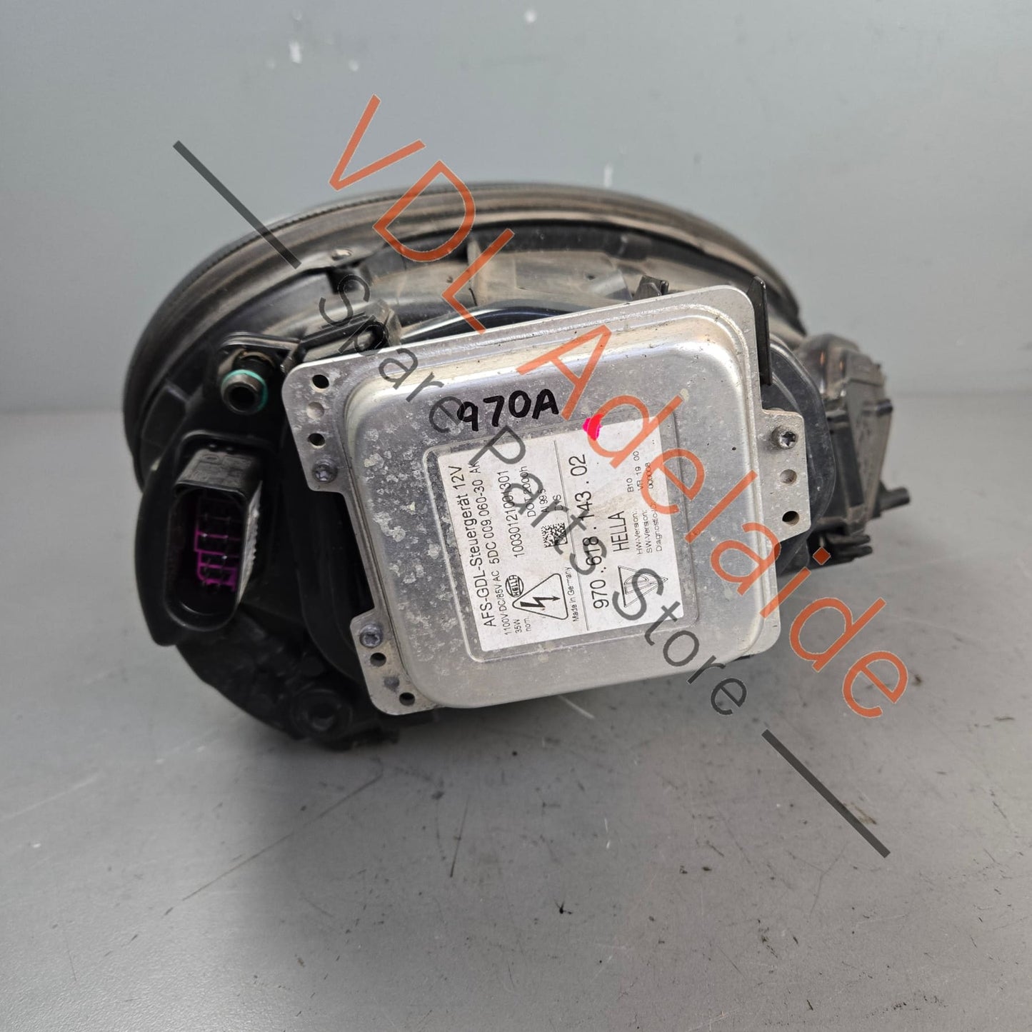 97063116907 Porsche Panamera 970 Front Left Headlamp Headlight Xenon & Dynamic Cornering 97063116907