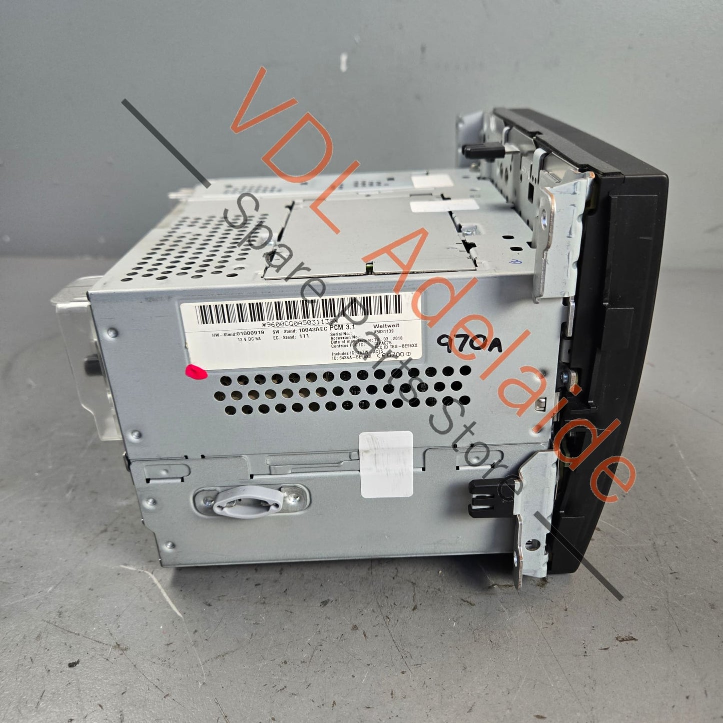 970642972BXDML Porsche Panamera 970 Radio Navigation Unit Screen 970642972BX DML