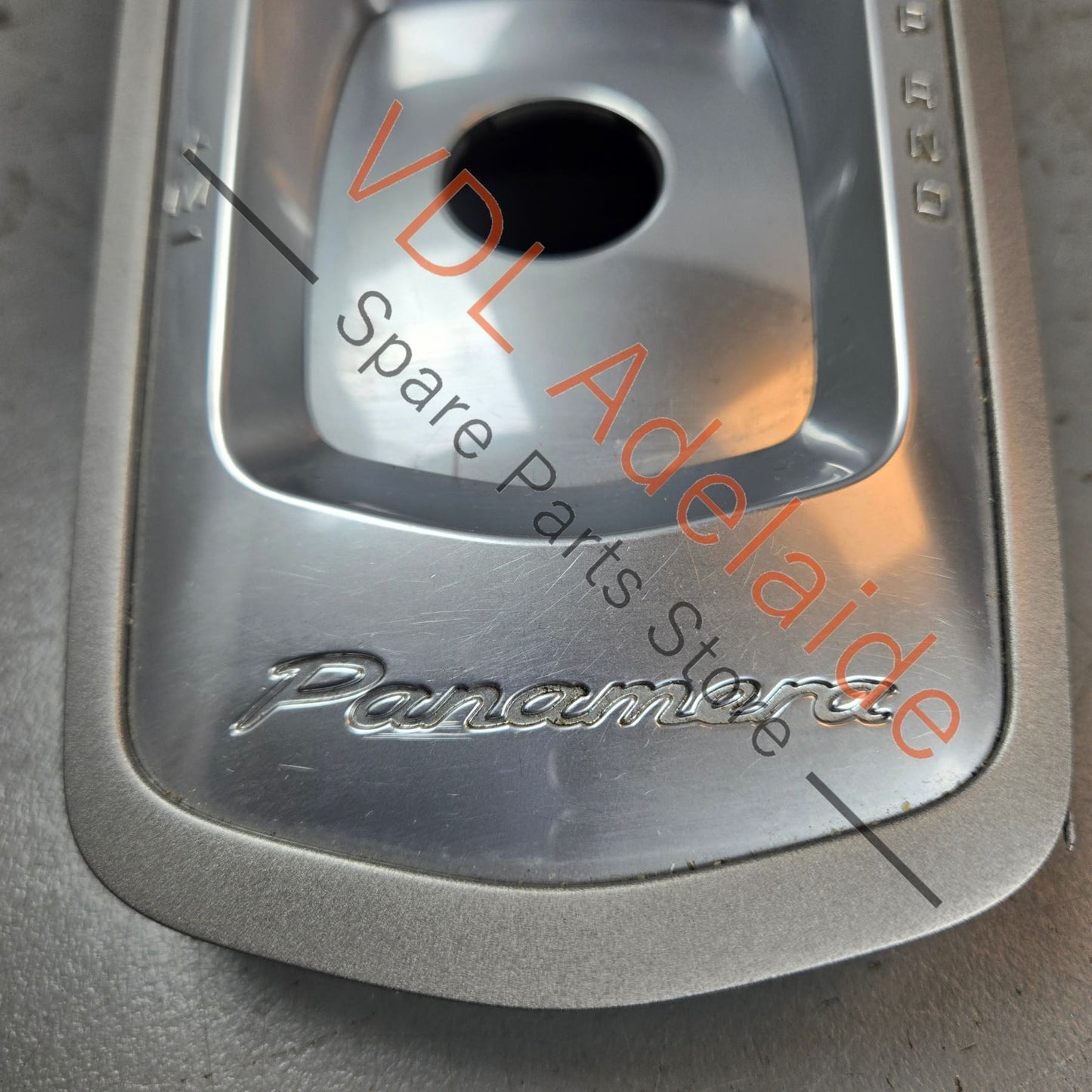 97055316100DMN Porsche Panamera 970 Gear Shift Chrome Silver Cover Trim 97055316100 DMN