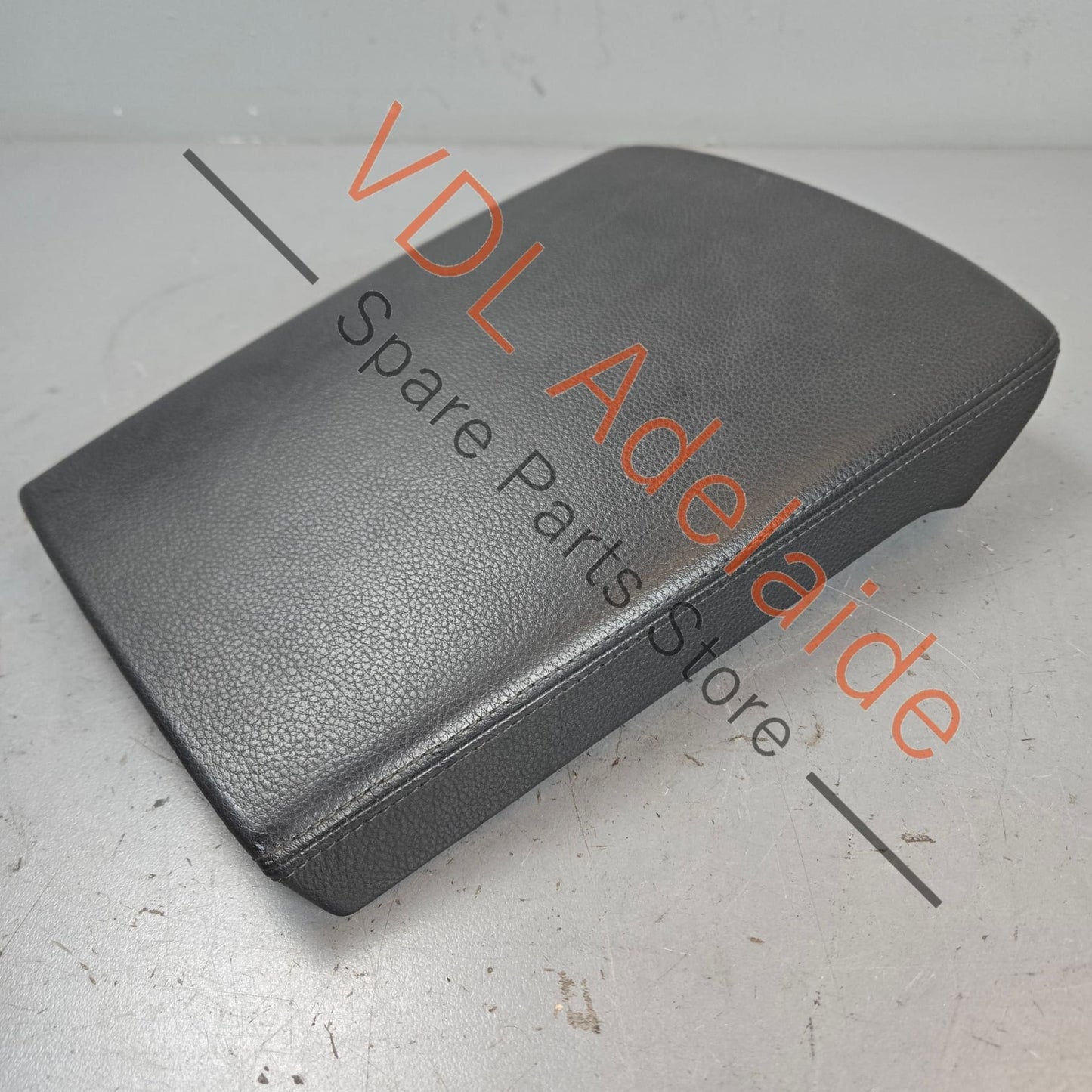9705533250221U Porsche Panamera 970 Centre Arm Rest Console Lid 97055332502 21U Black Leather