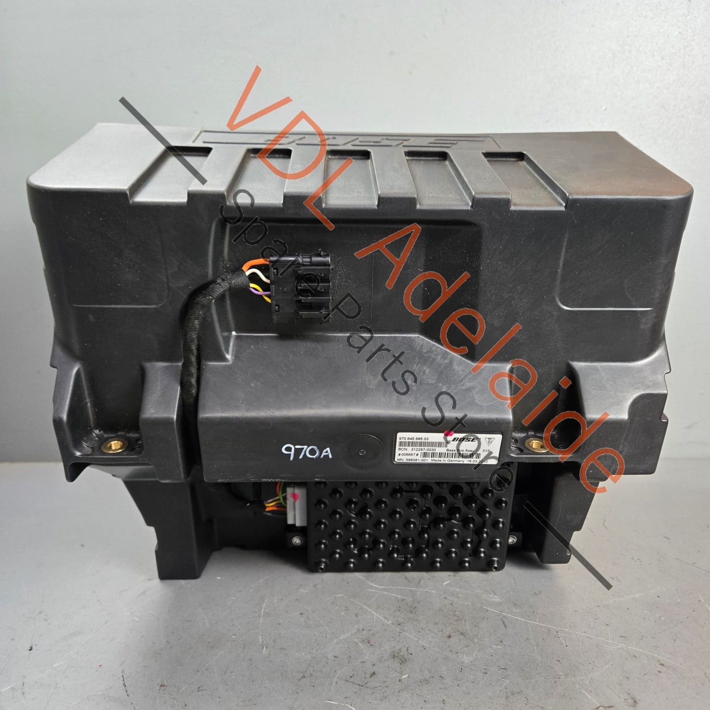 97064556503 97064556504 Porsche Panamera 970 BOSE Subwoofer Bass Box Speaker 97064556503