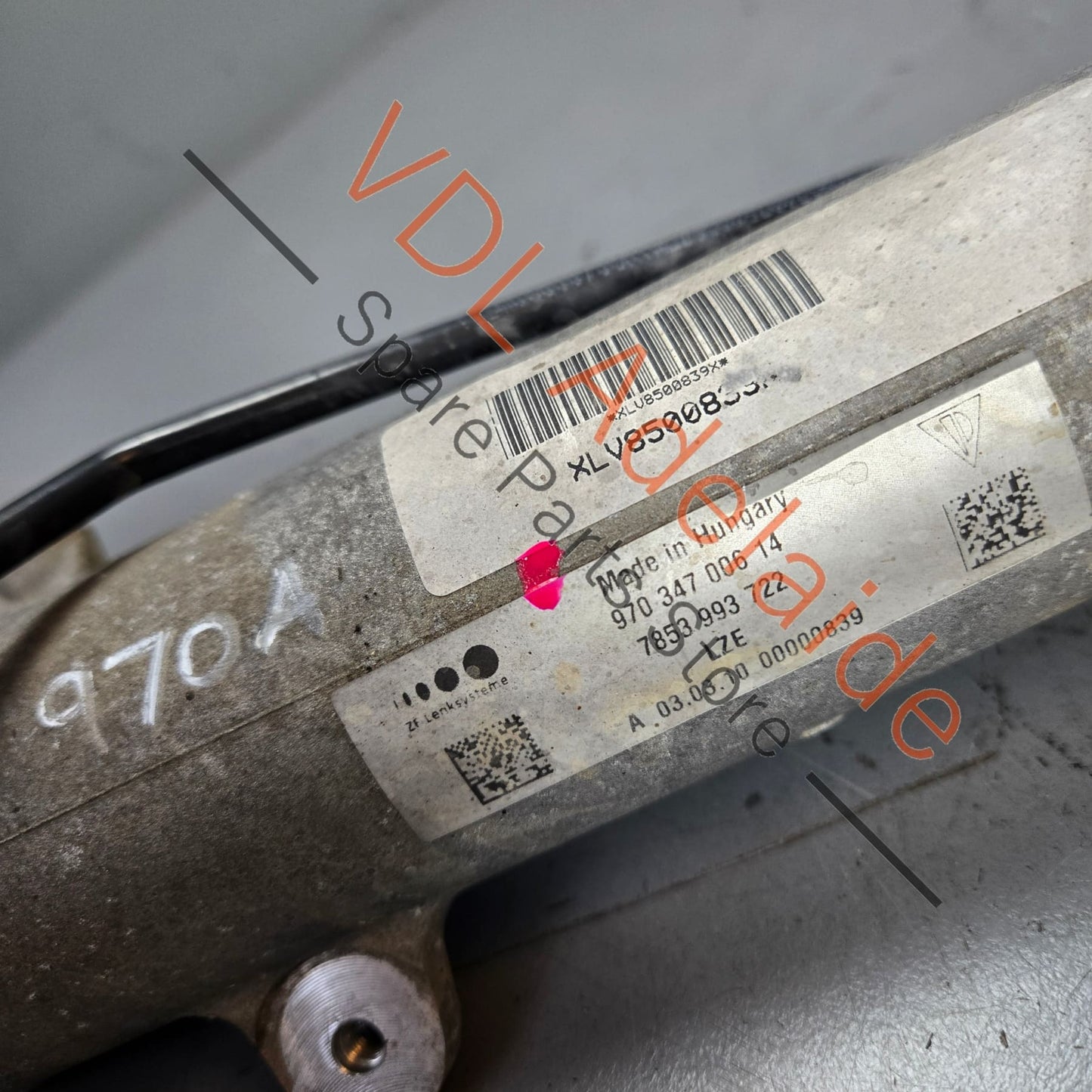 97034701216 970347012FX Porsche Panamera 970 Power Steering Rack Hydraulic 97034701216 970347012FX