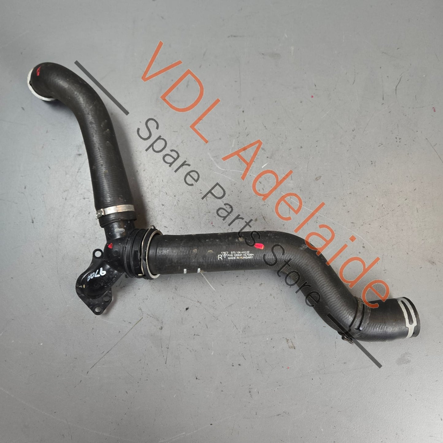 97010840202 97010623201 Porsche Panamera Right Side Radiator Hose Pipe 97010840202 97010623201
