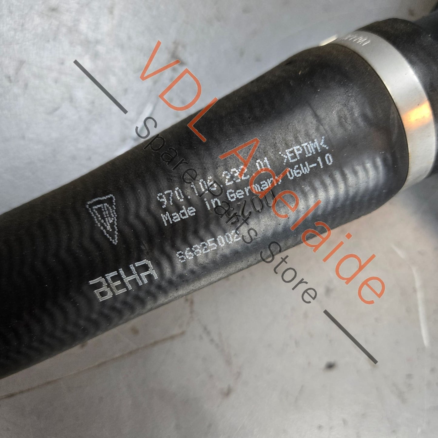 97010840202 97010623201 Porsche Panamera Right Side Radiator Hose Pipe 97010840202 97010623201