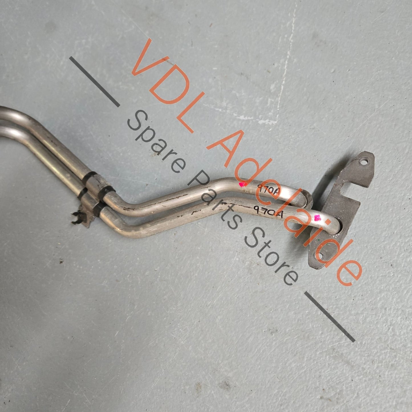 97030708201 Porsche Panamera 970 Transmission Gear Oil Cooler Pipe Hose 97030708201