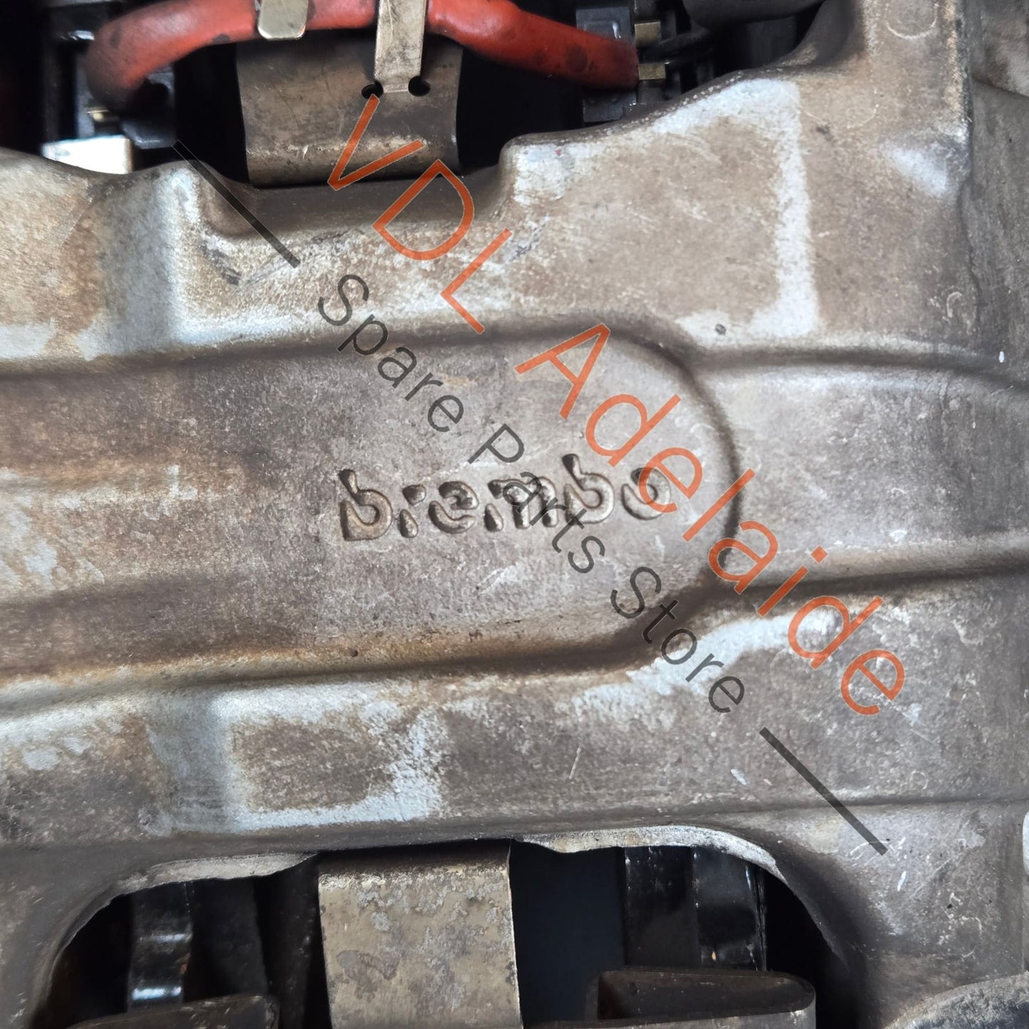 7PP615149AQ 7PP615150AQ Porsche 360mm 6 Piston Brake Caliper Brembo Pair Front 7PP615149AQ, 7PP615150AQ