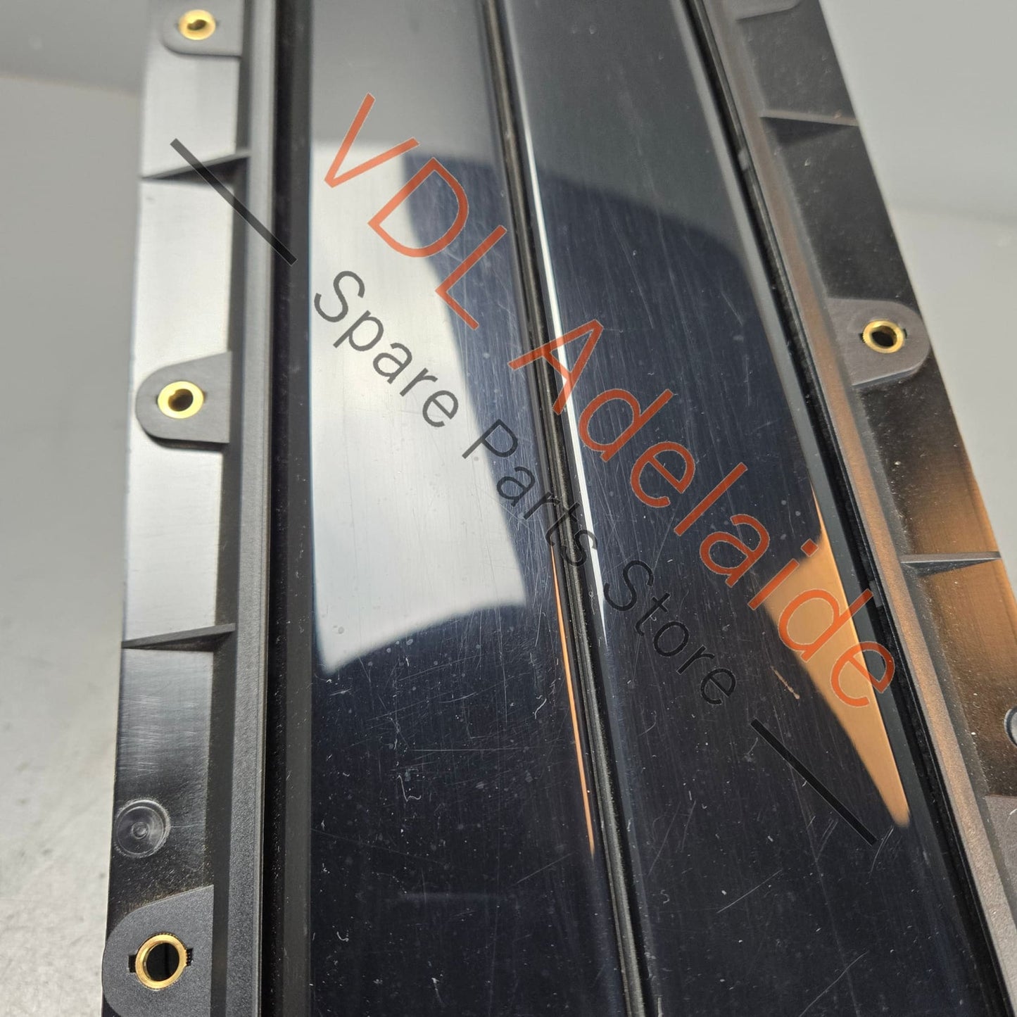 97055343500 Porsche Panamera 970 Rear Seat Storage Compartment 97055343500 Piano Black