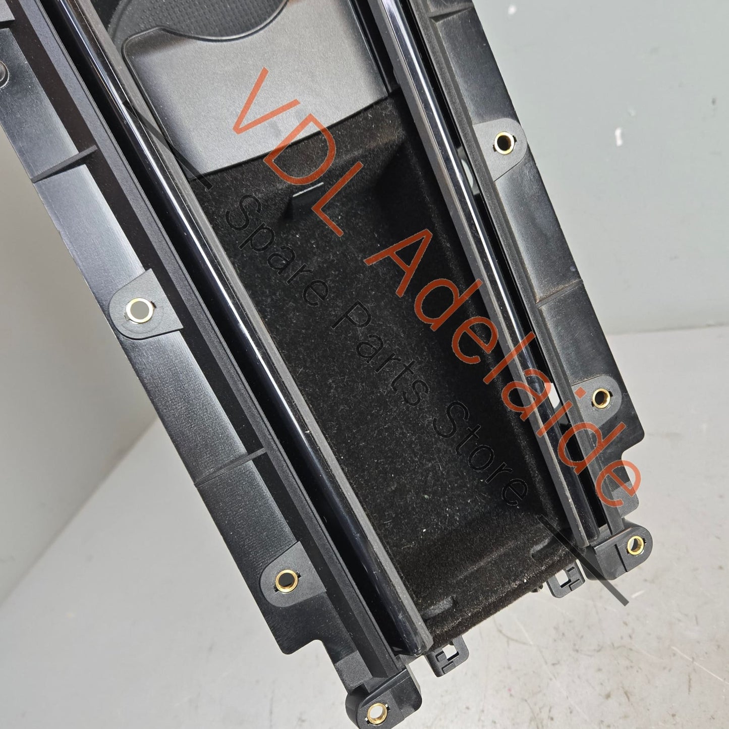 97055343500 Porsche Panamera 970 Rear Seat Storage Compartment 97055343500 Piano Black
