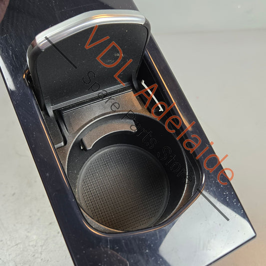 97055345100A61    Porsche Panamera 970 Rear Seat Storage Drinks Compartment 97055345100 A61 Piano Black