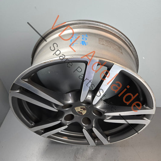 97036217806    Porsche Panamera 20 x 9.5 Turbo Design Alloy Wheel Machined Face 97036217806 #02