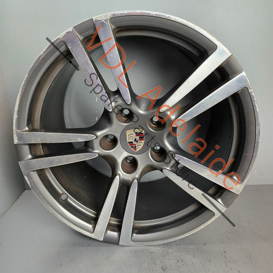 97036219204    Porsche Panamera 20 x 11 Turbo Design Alloy Wheel Machined Face 97036219204 #04