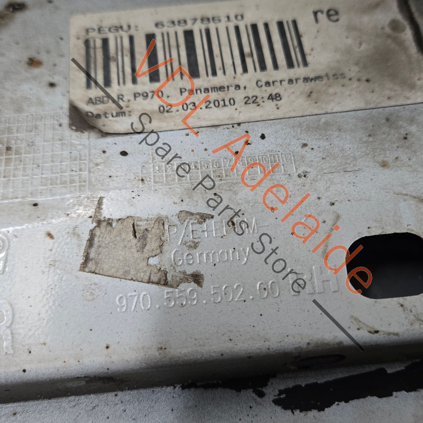97055920210G2L 97055950200 Porsche Panamera 970 Right Side Sideskirt Rocker Moulding Exterior Trim 97055920210 G2L 97055950200