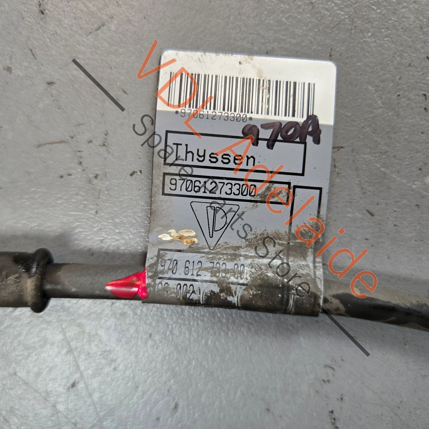 97061273300 Porsche Panamera Front Wheel Wire Harness Cable Speed Speed Sensor 97061273302