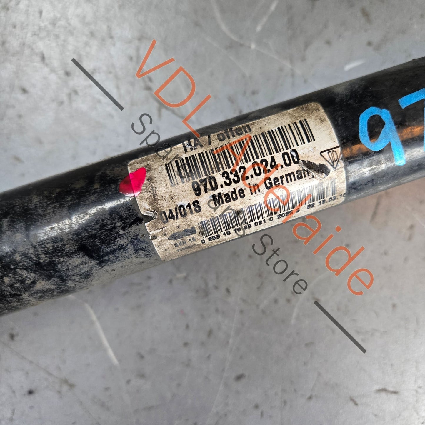 97033202400 97033202400 Porsche Panamera 970 Rear Driveshaft Axle 97033202400 97033202400
