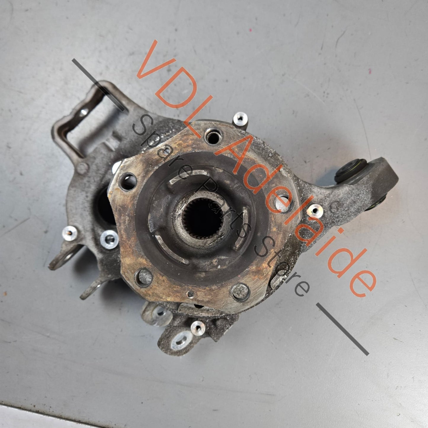 97033161202 Porsche Panamera 970 Rear Right Suspension Hub Wheel Bearing Knuckle 97033161202