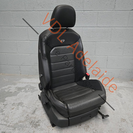 VW Golf R MK7 Wolfsburg Front Right Seat Drivers Carbon Leather