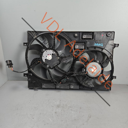 5Q0959455AM 5Q0959455AH   VW Golf MK7 7.5 Dual Twin Radiator Fan Shroud Assembly 5Q0959455AH 370mm 5Q0959455BJ 295mm