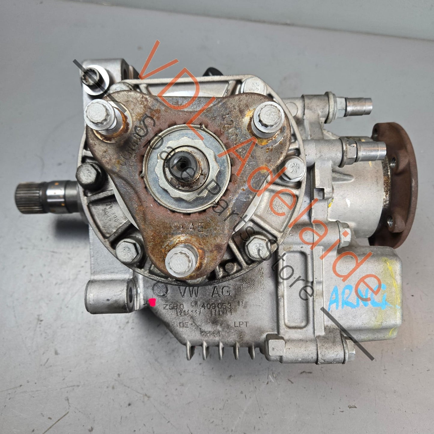 0CN409053AN 0CN409053AF Audi S3 8V VW Golf R MK7 Front Bevel Box Angle Drive Transfer Case 0CN409053AF AN