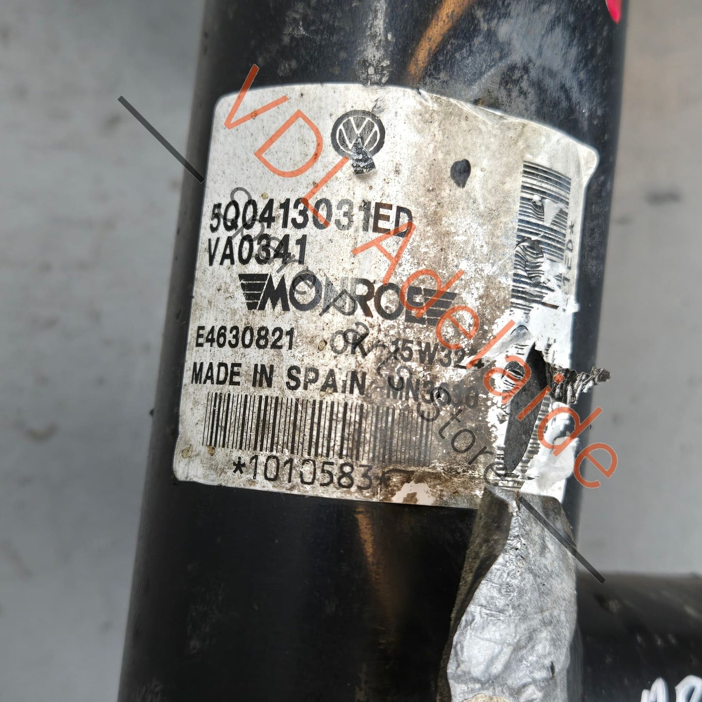 5Q0413031ED 5Q0412037LD VW Golf R Front Active Sports Electronic Shock Absorber 5Q0412037LD 5Q0413031ED