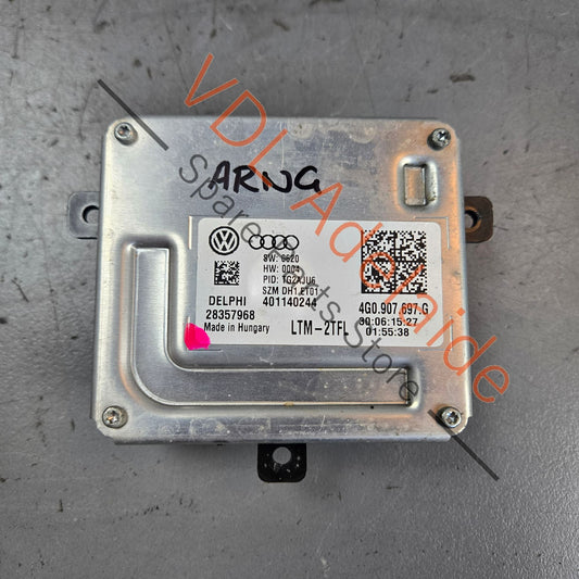 4G0907697G 4G0907697F   Genuine OEM VW Audi Headlight Control Module for DRL 4G0907697G 4G0907697F