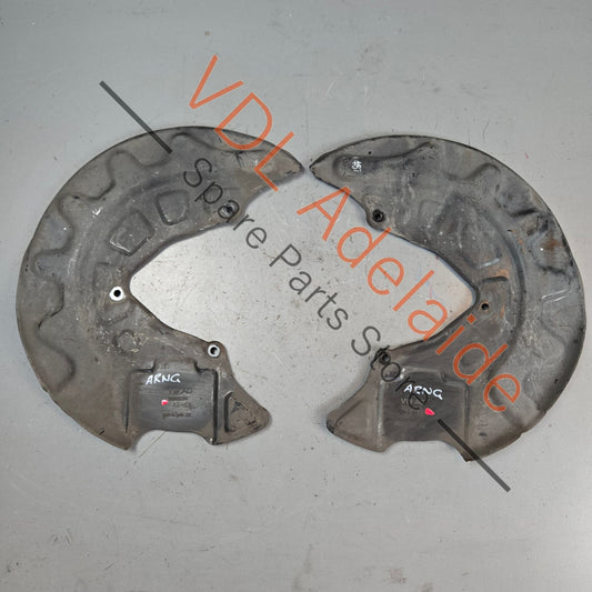 5Q0615312F 5Q0615311F   VW Golf R Pair of Front Brake Stone Cover Plates 5Q0615312F 5Q0615311F
