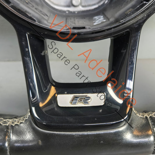 5G0419091JAHYZ 5G0419091CN   VW Golf R MK7 Flat Bottom Sports Leather Steering Wheel 5G0419091CN 5G0419091JA HYZ