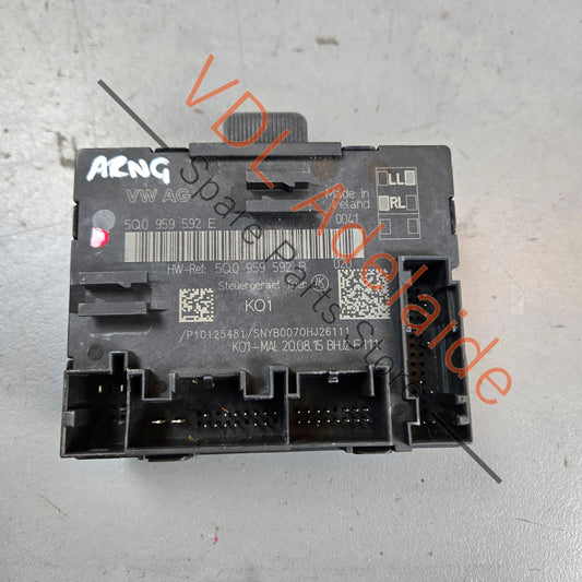5Q0959592E    VW Golf MK7 7.5 Front Passengers Door Control Unit 5Q0959592E