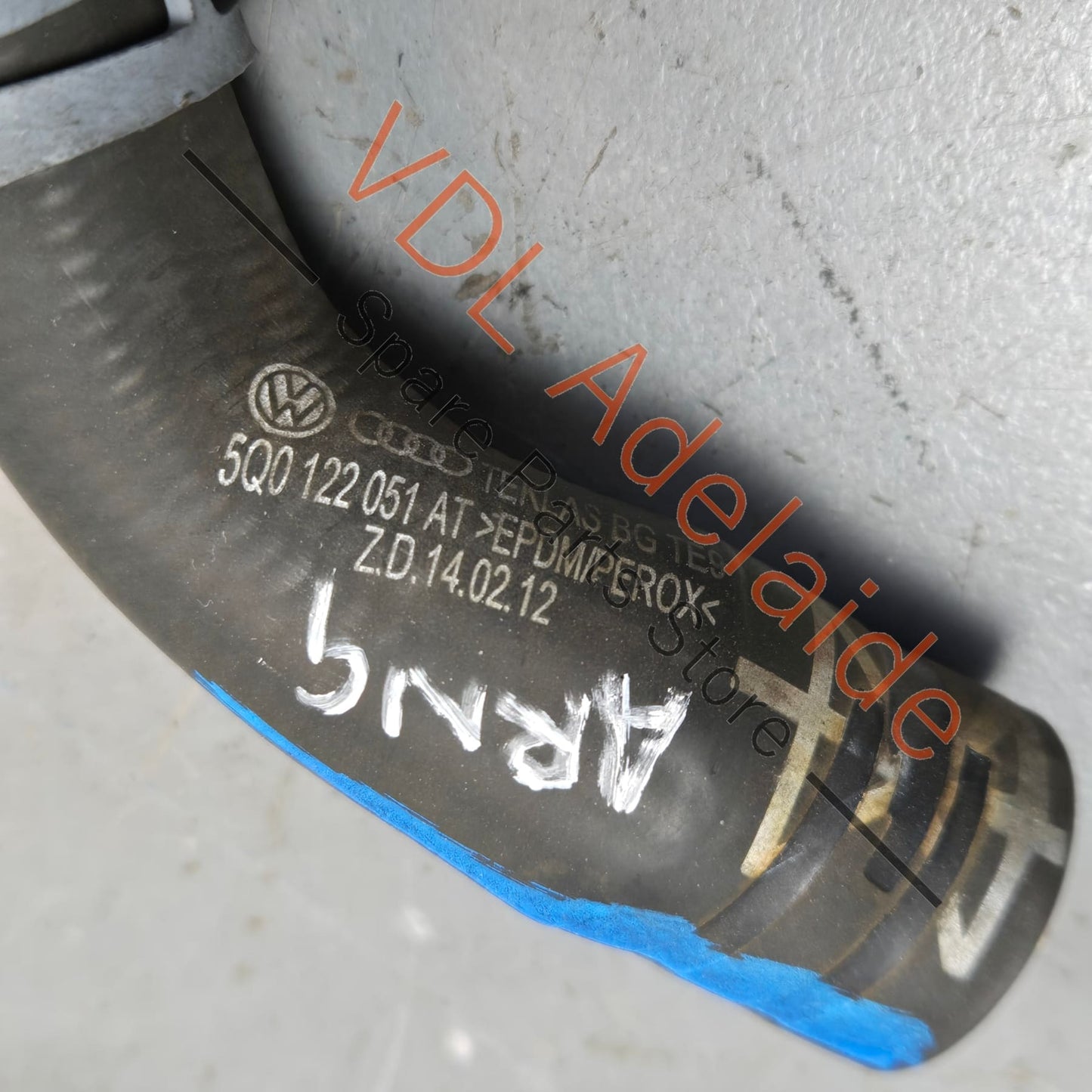 5Q0122051AT VW Golf MK7 Left Additional Radiator Hose 5Q0122051AT