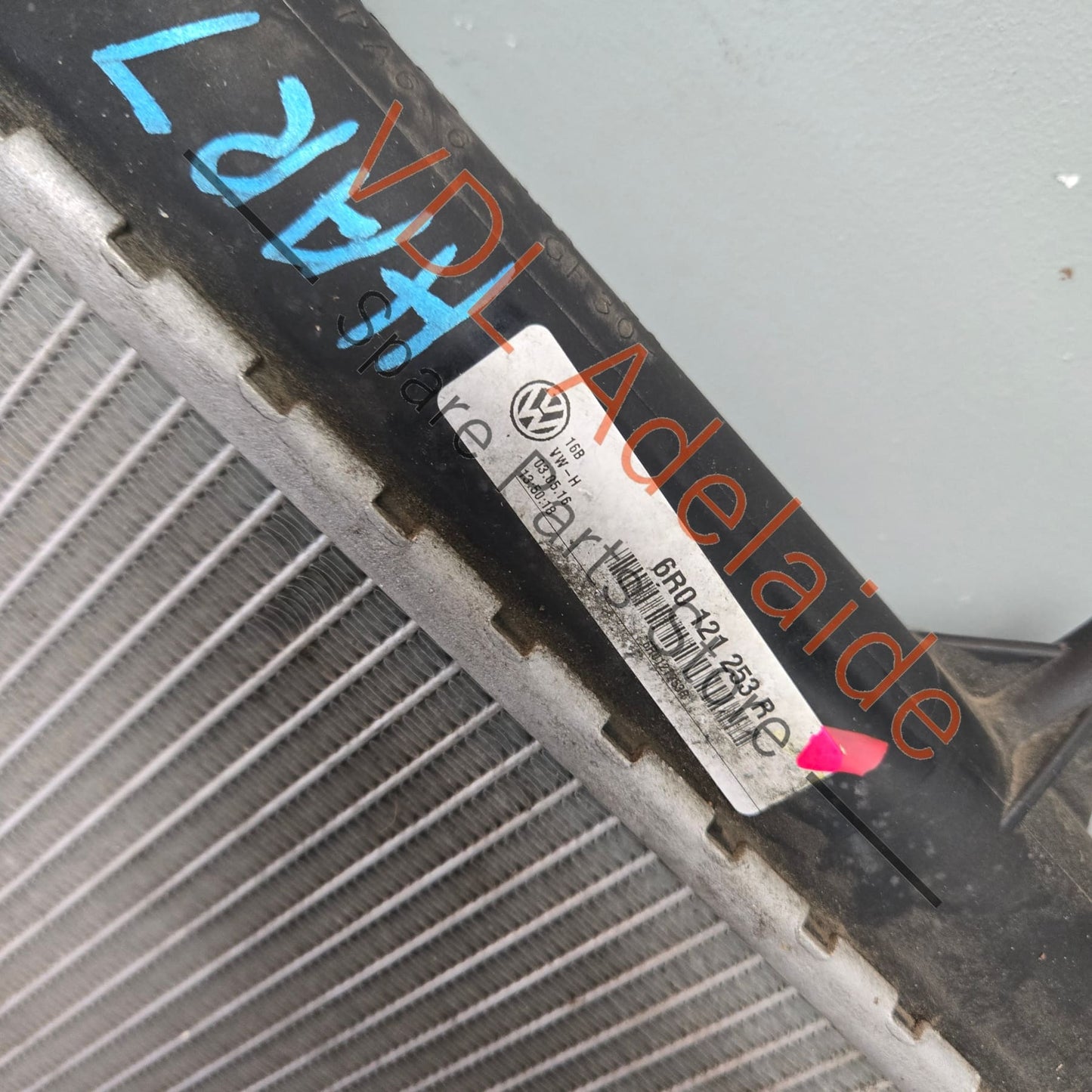 6R0121253R 6R0121253H VW Polo Gti 6R Radiator Cooler 6R0121253R 6R0121253H