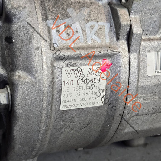 1K0820859T    VW Polo Golf Audi A3 1.4L AC Air Conditioning Compressor Pump 1K0820859T Denso 6SEU14C
