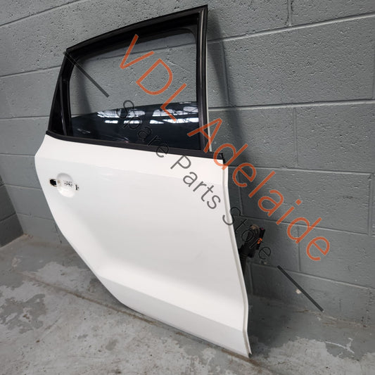 6R4833056J VW Polo 6R Rear Right Door Shell Panel Candy White B4 / B9A