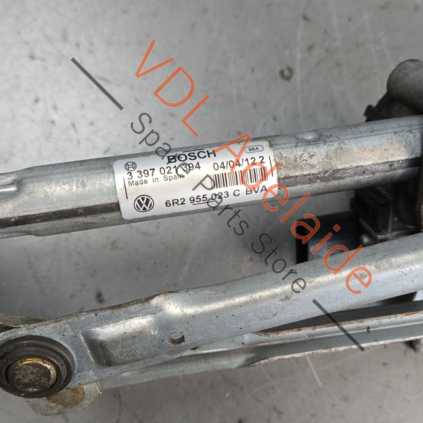 6R2955119A 6R2955023C VW Polo 6R Windscreen Wiper Motor & Linkages 6R2955119A 6R2955023C