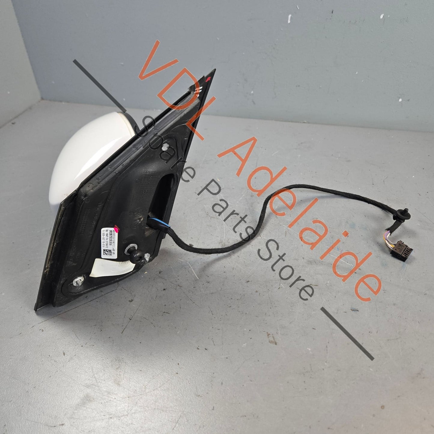 6R0857522H 6C2857508B9B9 6R0857538B VW Polo MK5 6R Right Side Exterior Mirror Complete with Glass & Cover Candy White B4 / B9A