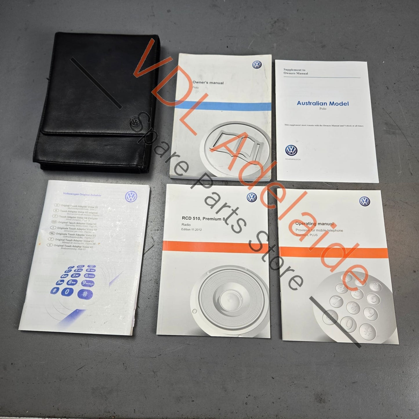 VW Polo 6R MK5 Set of Owners Books