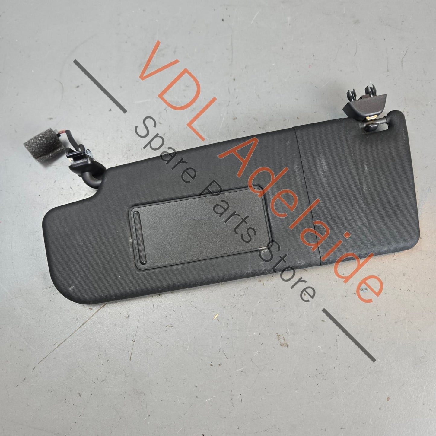 6R0857551K VW Polo GTi Mk5 6R 6C Left Side LHS Black Sun Visor 6R0857551K