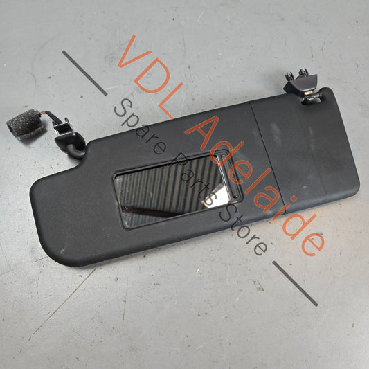 6R0857551K VW Polo GTi Mk5 6R 6C Left Side LHS Black Sun Visor 6R0857551K