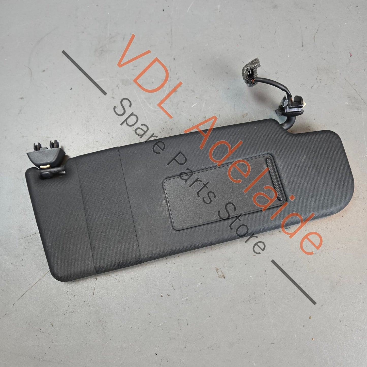 6R0857552K VW Polo GTi Mk5 6R 6C Right Side RHS Black Sun Visor 6R0857552K
