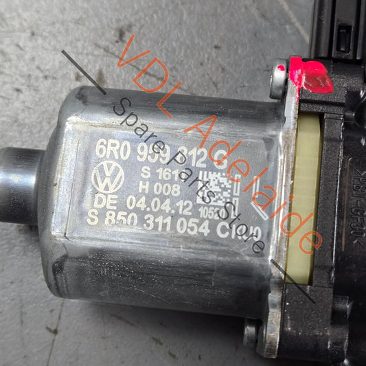 6R0959812G 6R0959812AAZ01 6R0959812N VW Polo GTi Mk5 Rear Right Window Regulator Motor 05/2014-17 6R0959812G 6R0959812N 6R0959812AA Z01