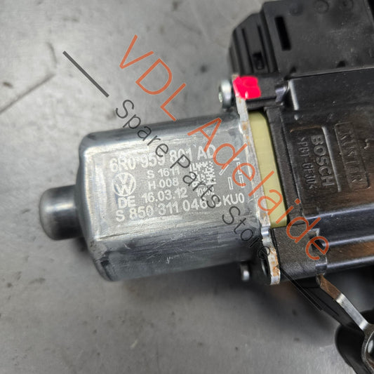6R0959801AB 6R0959801DM VW Polo GTi Mk5 6R Front Left Window Regulator Motor 6R0959801AD Z00 6R0959801B