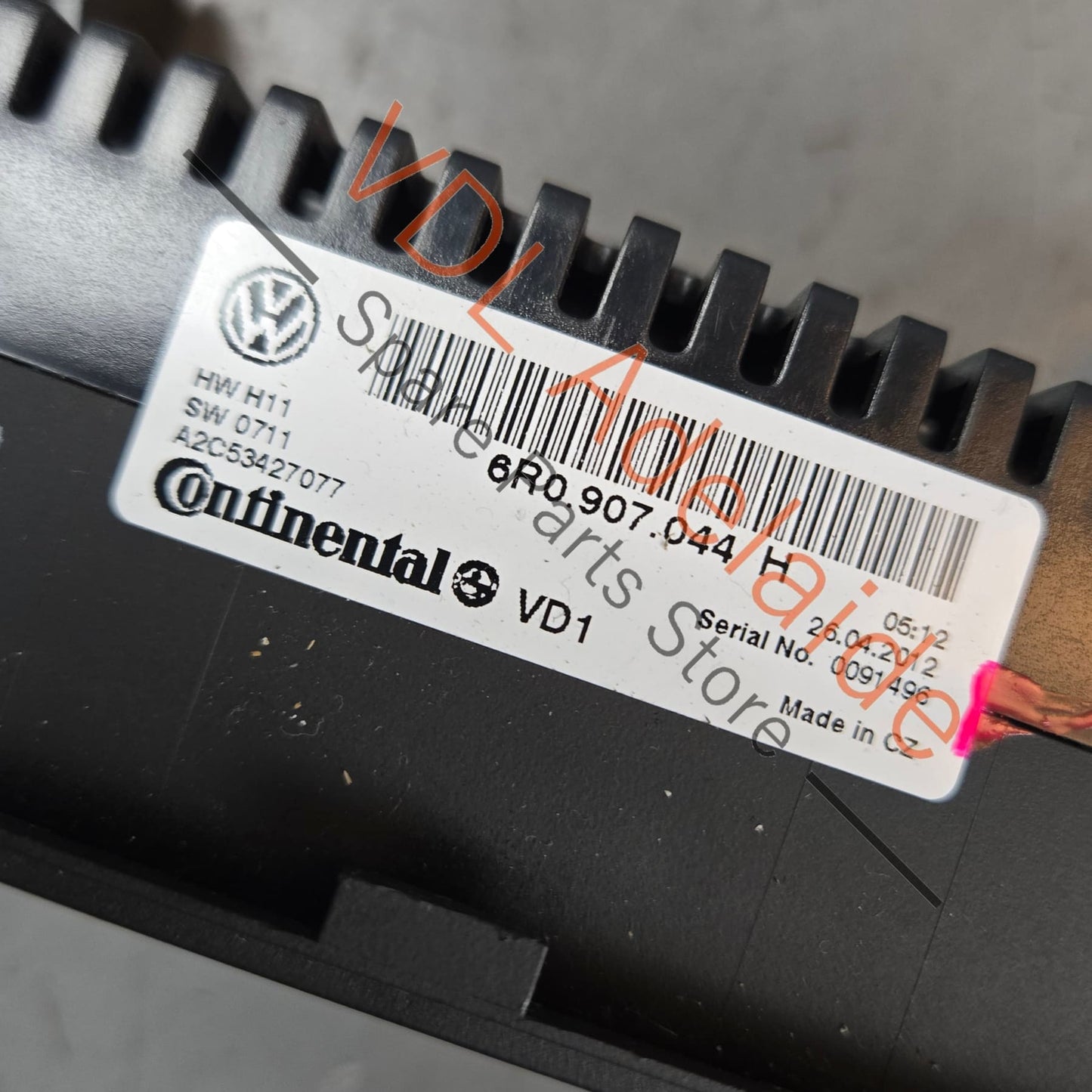 6R0907044H VW Polo MK5 6R Air Conditioning AC Switch Climate 6R0907044H