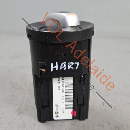 6R0941531J    VW Polo Headlight switch with Driving Fog Option 6R0941531J