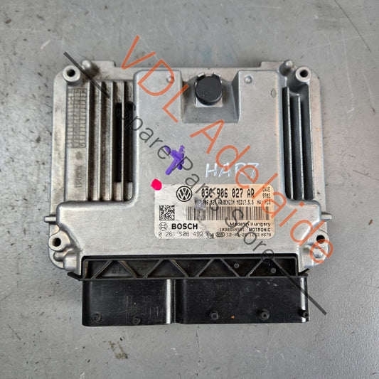 03C906027AR    VW Polo Gti 1.4 Twincharged TFSI Engine Computer ECU 132kw CAVE MED17.5.5