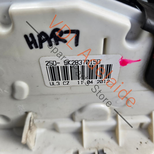 5K2837015H 5K2837015D   VW Polo 6R Front Left Door Lock Actuator 5K2837015D 5K2837015H